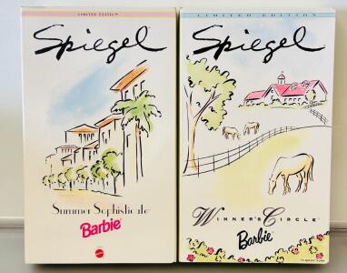 Mattel Spiegel Limited Edition Barbie Dolls: Summer Sophisticate 15591 & Winner&rsquo;s Circle, 1995-96