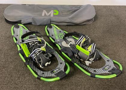 Yukon Charlie&rsquo;s Mountain Profile 825 Snowshoes Unisex, Ratchet Bindings, Carry Bag Included