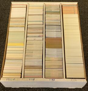 Large Vintage Baseball Card Collection 1987-1990s, Donruss, Fleer, Upper Deck, 3,000+ Cards