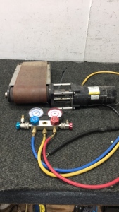 (1) Baldor Industrial Motor (1) Pittsburgh Ac Tester