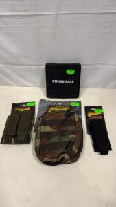 NGA Level IV 6"x6" Ballistic Armor Plate, NIJ 0101.06, Voodoo Tactical Pouches, 2021 MFG