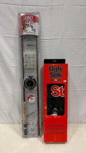 Ugly Stik GX2 5' Light 3-Piece Spinning Combo, Travel Bag, 25 Reel, 4+1 Bearings