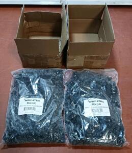 (2) Wolf Steel MKGK Black Glass Embers Media Kit, 2 x 1 lb Bags, Fits Napoleon Fireplaces