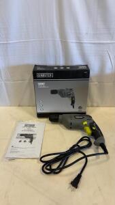 Master Mechanic 103733 5A 3/8" Corded Drill Driver, Keyless Chuck, Variable Speed, ETL Listed