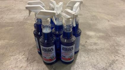 Hercules MegaBubble Leak Detector 32oz Spray, 8 Bottles, Non-Corrosive, FBC Compatible, 45802