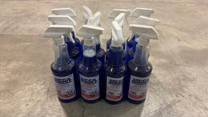 Hercules MegaBubble Leak Detector 32oz Spray, 12 Bottles, Non-Corrosive, FBC Compatible, 45802