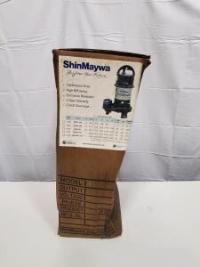 ShinMaywa 50CRXP2.75S 1 HP 116V Submersible Pump, 2" Discharge, 11,000 GPH, Japan