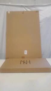 NH HAUS Double-Sided Stainless Steel Cutting Board, 15x10 in, Wheat PP, Knife Sharpener, Bench Scraper And More