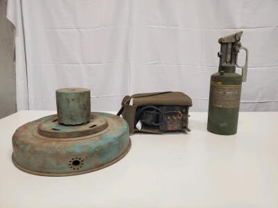 Cold War Military Training Set: M15 Anti-Tank Mine Trainer, ABC-M11 Decontaminator, M1951 Detector
