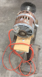 Dayton Bench Grinder on Pedestal