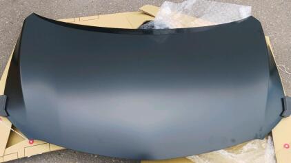 New Tong Yang Steel Hood for Toyota Corolla 2009-2013 | TY20158A DOT Approved | Black EDP Finish