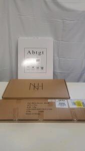 Black Magnetic Whiteboard 32"x8.5" with Slim Frame, Picture Frame 12"x16" Set - New in Box And More