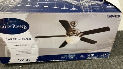 Harbor Breeze Caratuk River indoor ceiling fan