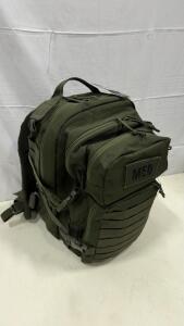Elite First Aid FA1380D Tactical Trauma Kit, Olive Drab, MOLLE Compatible, Medical Backpack