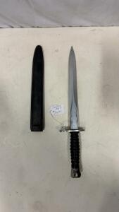 Swiss M57 Bayonet Waffenfabrik Bern w/ Scabbard, Serial 202449, Stgw 57 Compatible