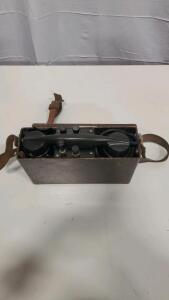 German Feldtelefon 50 Field Telephone, WWII/1950s, Bakelite Case, Handset & Strap, #89