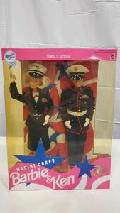 Marine Corps Barbie & Ken Stars 'n Stripes Special Edition Mattel 4704, 1991, Boxed Set