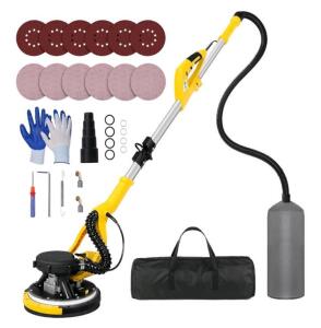 KUPERIA 8.5A Electric Drywall Sander, 9" Disc, 7 Speeds, Extendable Handle, LED, Dust Hose