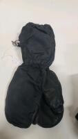 U.S. Military Wool Glove Inserts, Fingerless & Full Finger, Olive Drab, Cold Weather Type II/Type I - 7