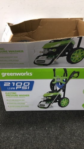 Greenworks 2100 PSI 1.2 GPM Electric Pressure Washer