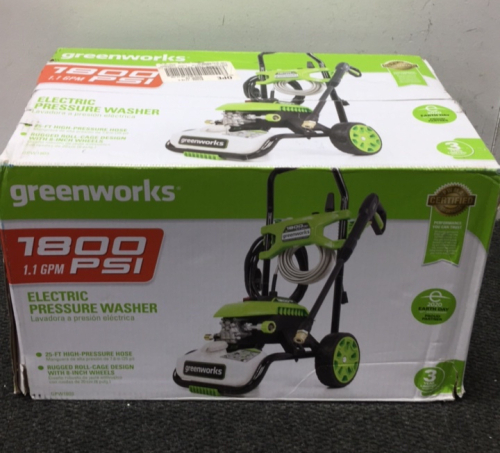 Greenworks 1800 PSI 1.1 gpm Electric Pressure Washer