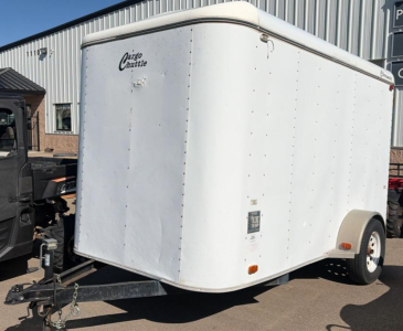 2001 CHARMAC ENCLOSED UTILITY TRAILER -