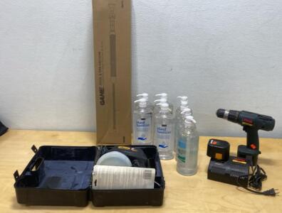 Ryobi 12.0V Cordless Drill Kit with Charger, Wagner Power Painter, Hand Sanitizer & Pool Vacuum