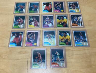 1980-81 Topps NBA Basketball Cards - Joe Bryant #49 Clippers, John Johnson #37 Sonics and More