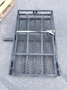 Hitch Cargo Carrier with Folding Ramp, Steel Mesh Deck, 2" Receiver, 60"x30" Platform
