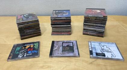Lot of 27 Music CDs &ndash; Beastie Boys, Led Zeppelin IV, Rage Against the Machine, Hip-Hop Rock Collection
