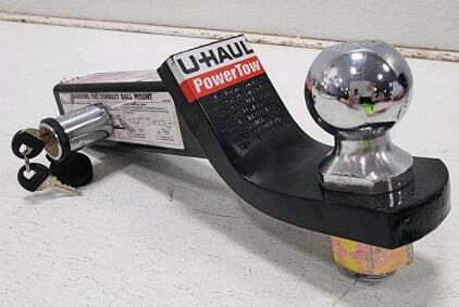 (1) U-Haul PowerTow Platinum Locking Towing Trailer Hitch