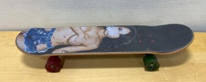 Custom Superior Cruiser Skateboard &ndash; 31"x8.25", Blue Trucks, 60mm Wheels, Unique Graffiti Art