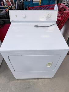 Maytag LDE8424ACE Electric Dryer, 6.5 cu ft, 6 Cycles, Heavy Duty, Auto Dry, White