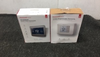 (2) Honeywell Home Thermostats