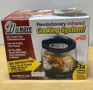NuWave Pro Infrared Oven with Extender Ring Kit, 12-Quart, 1500W, Multi-Function Cooking - New In Box