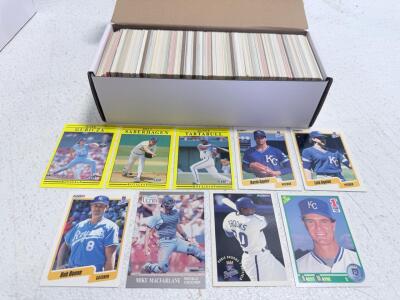 Early 1990s Kansas City Royals Baseball Card Collection &ndash; Fleer &rsquo;90, &rsquo;91, Ultra, Key Players, RCs