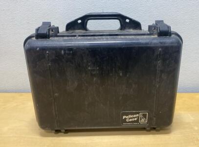Pelican 1500 Protector Hard Case Black, Foam, 18.5"x14"x7", Waterproof, USA