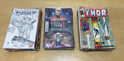 Lot of Marvel Comics: Moon Knight #10 (1981), Ghost Rider Vicious Cycle TPB, Thor #324, Halo Uprising 40+