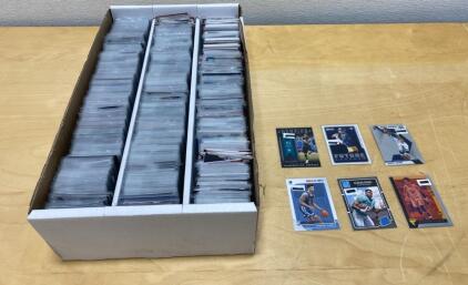 NBA & NFL, Brands: Panini/Hoops/Flux/Mosaic and More 800+ Cards, Rookies- Stars -HOF - Players Included Clarke/Goffe