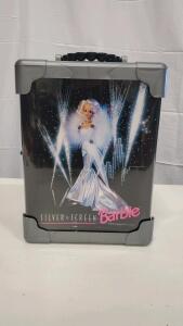 Barbie Silver Screen Deluxe Trunk Carrying Case, FAO Schwarz Exclusive, Holds 8 Dolls, Circa 1998