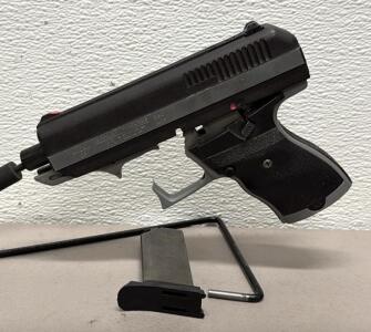 Hi-Point CF380 .380 ACP Semi-Auto Pistol, Black/Grey, 8+1, Magazine, P741235 (Broken, Use For Parts)