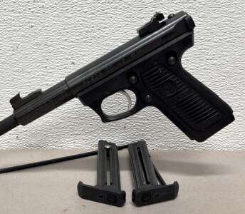 Ruger 22/45 .22 LR Target Pistol, 5.5&rdquo; Barrel, Two Magazines, Case, Serial 222-41959