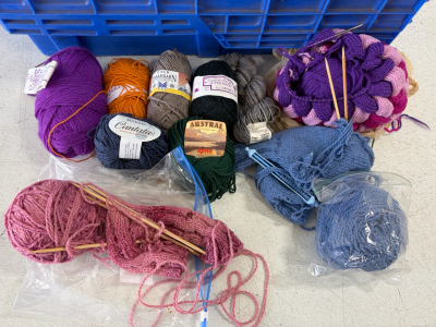 Assorted Yarn Lot: Brown Sheep, Dalegarn, Katia, Koigu, Reynolds, Knit Picks, Multiple Fibers/Weights