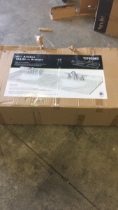 Ariston 61&rdquo; Double Sink Natural Marble Vanity Top