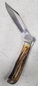 (1) Jaeger Bros Stag Antler Pocket Knife