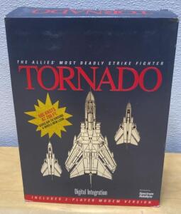 New in Box - TORNADO PC Game (1993) - Digital Integration, Spectrum HoloByte, 3.5" Floppy, Flight Simulator