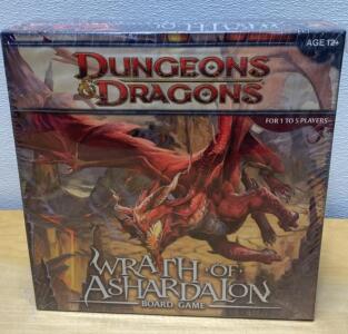 New / Sealed Dungeons & Dragons Wrath of Ashardalon Board Game &ndash; 1-5 Players, 2011, Wizards of the Coast