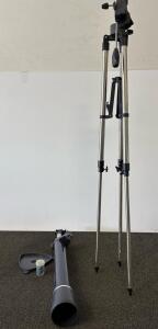 Celestron AstroMaster LT 60 Refractor Telescope, 50mm Aperture, 600mm Focal Length, Tripod