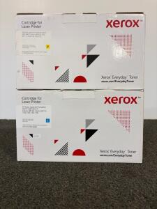 Xerox Everyday Toner Cyan & Yellow 006R03701/006R03702, for HP M452/M477, 5,000 Page Yield