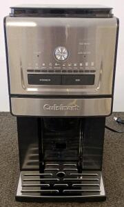 Cuisinart Grind & Brew Single-Serve Coffee Maker, 48 oz Reservoir, Burr Grinder, Silver/Black